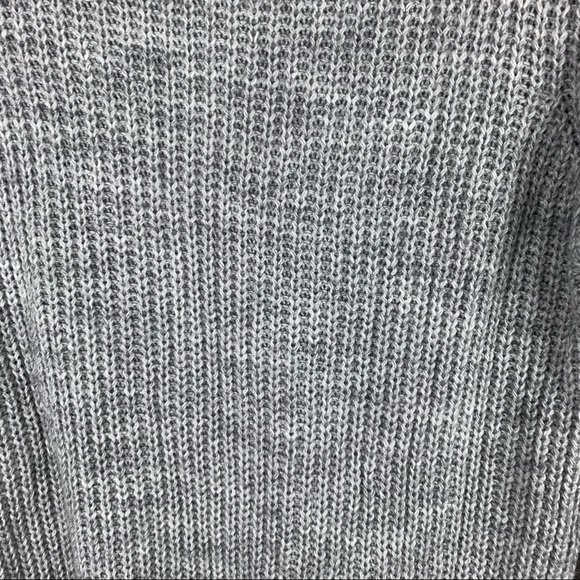 Brandy Melville Gray Crew Neck Knit Sweater Dress - Picture 2 of 9